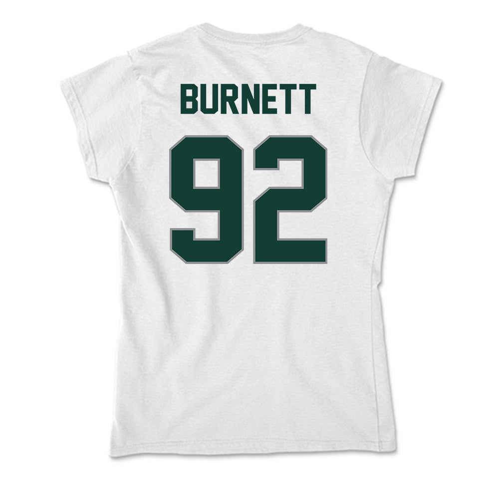 Michigan State - NCAA Football : Kekai Burnett - Soft Style Women’s T-Shirt-1
