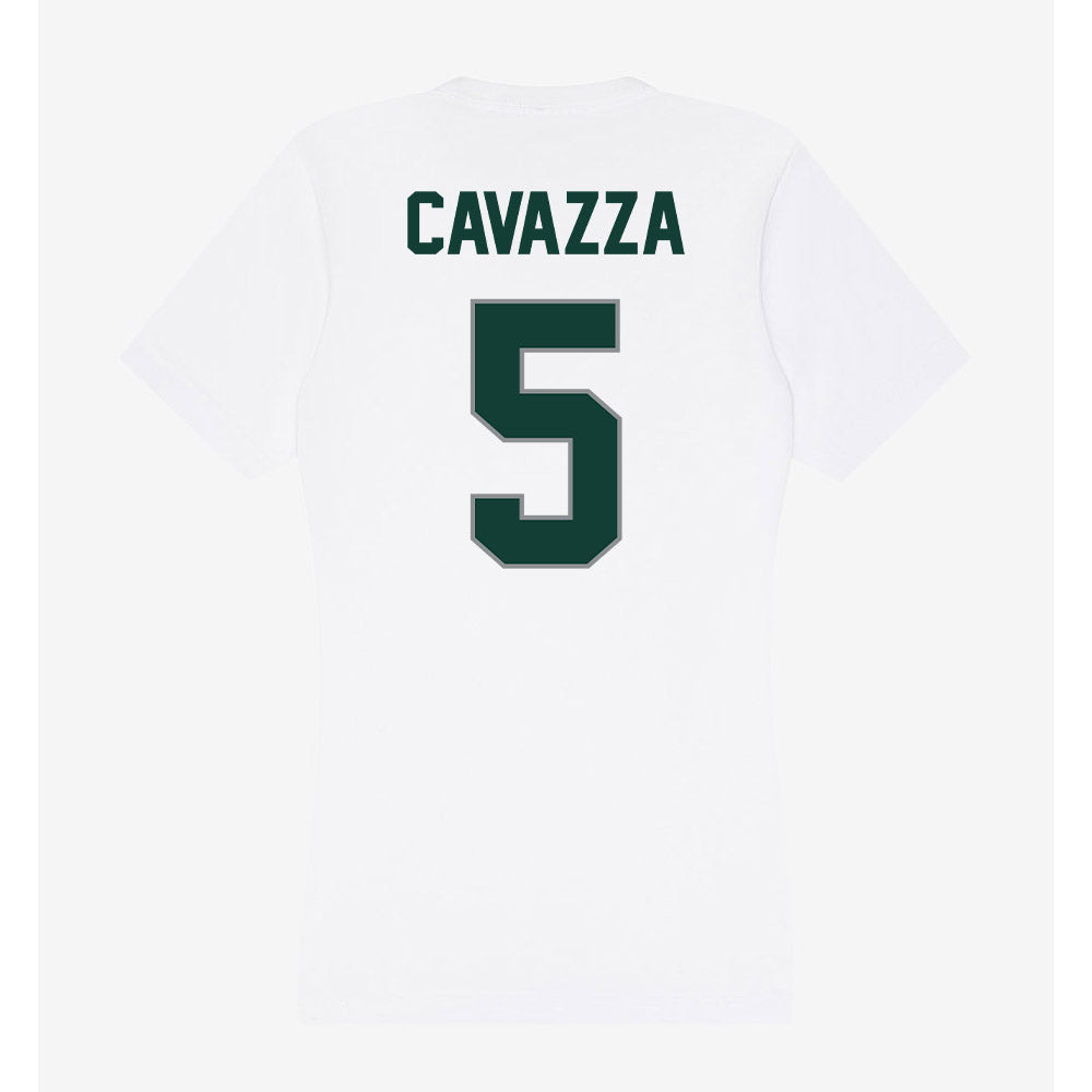 Michigan State - NCAA Women's Field Hockey : Mora Cavazza - Women's V-Neck T-Shirt-1