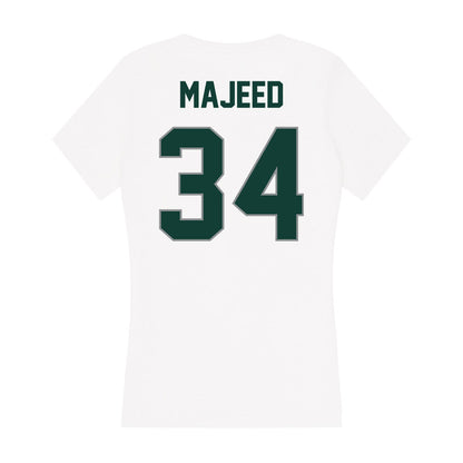 Michigan State - NCAA Football : Khalil Majeed - Women's V-Neck T-Shirt-1