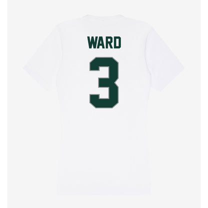 Michigan State - NCAA Men's Basketball : Cam Ward - Women's V-Neck T-Shirt-1
