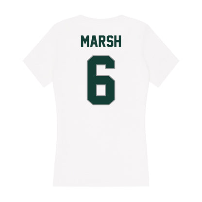 Michigan State - NCAA Football : Nick Marsh - Women's V-Neck T-Shirt-1