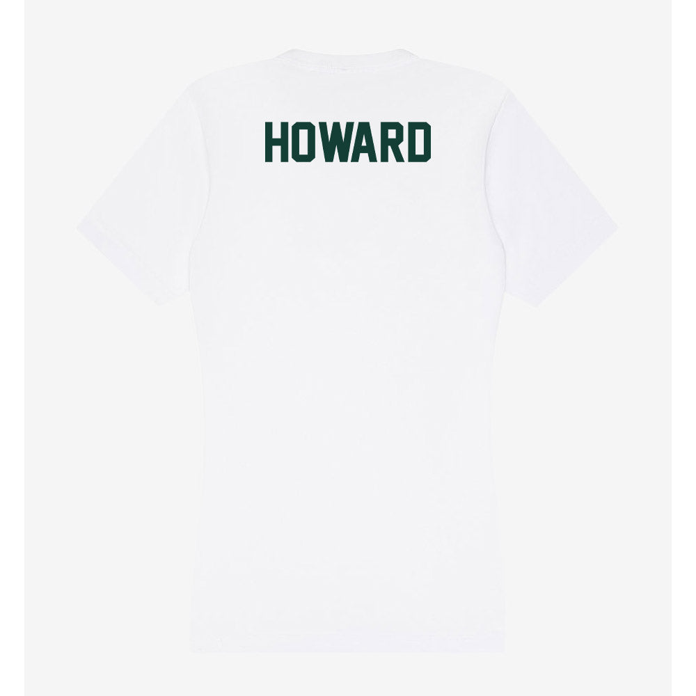 Michigan State - NCAA Women's Gymnastics : Naya Howard - Women's V-Neck T-Shirt-1