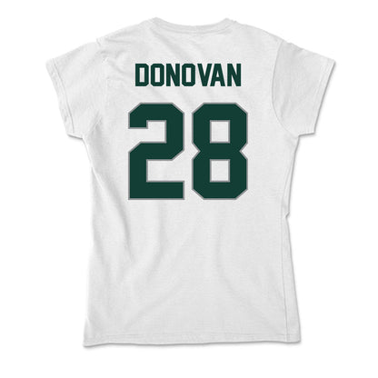 Michigan State - NCAA Baseball : Aidan Donovan - Soft Style Women’s T-Shirt-1
