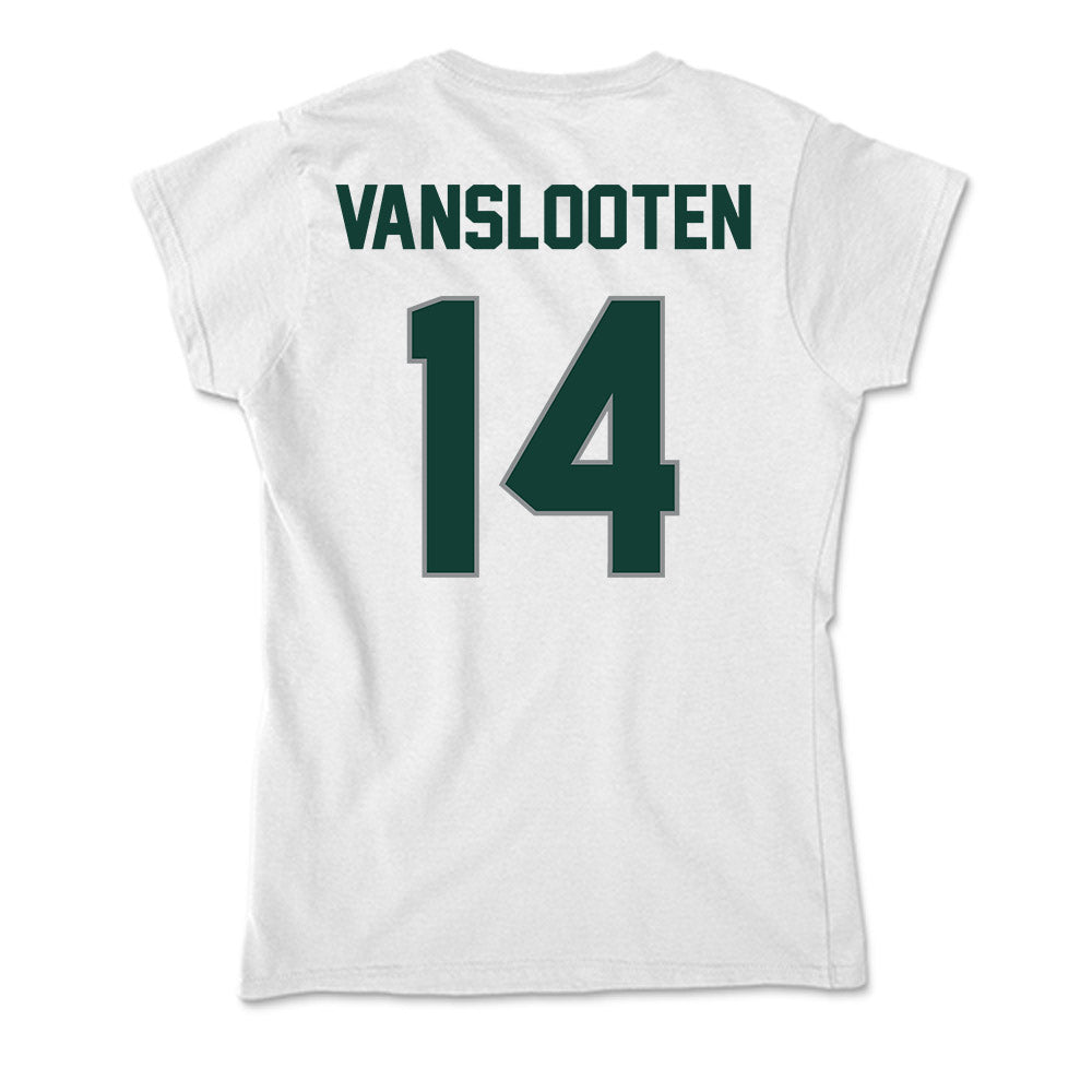 Michigan State - NCAA Women's Basketball : Grace VanSlooten - Soft Style Women’s T-Shirt-1