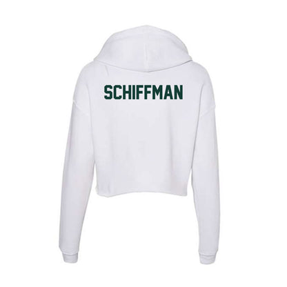 Michigan State - NCAA Women's Tennis : Marlo Schiffman - Women's Crop Fleece Hoodie-1