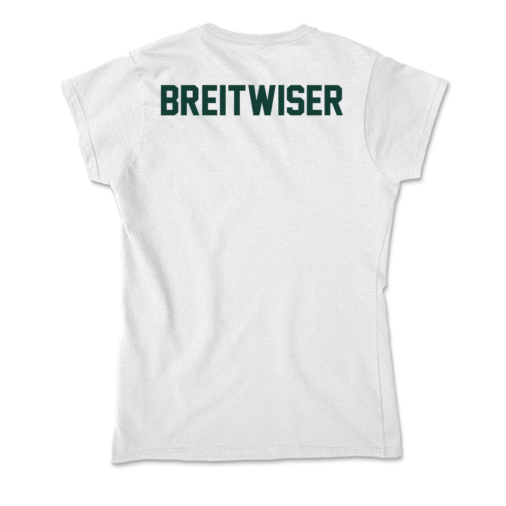 Michigan State - NCAA Women's Track & Field : Savannah Breitwiser - Soft Style Women’s T-Shirt-1