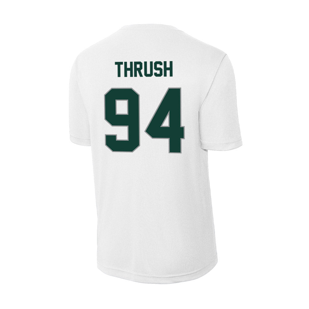 Michigan State - NCAA Football : Cal Thrush - Activewear T-Shirt-1