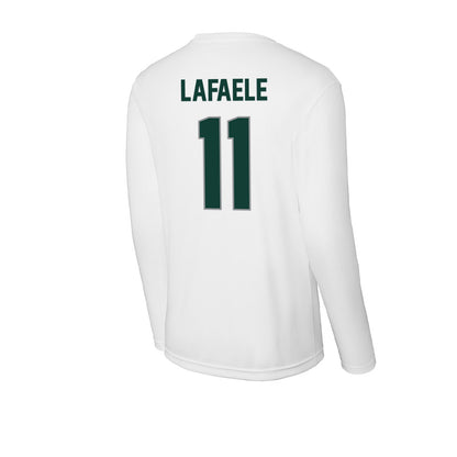 Michigan State - NCAA Football : Anelu Lafaele - Activewear Long Sleeve T-Shirt-1