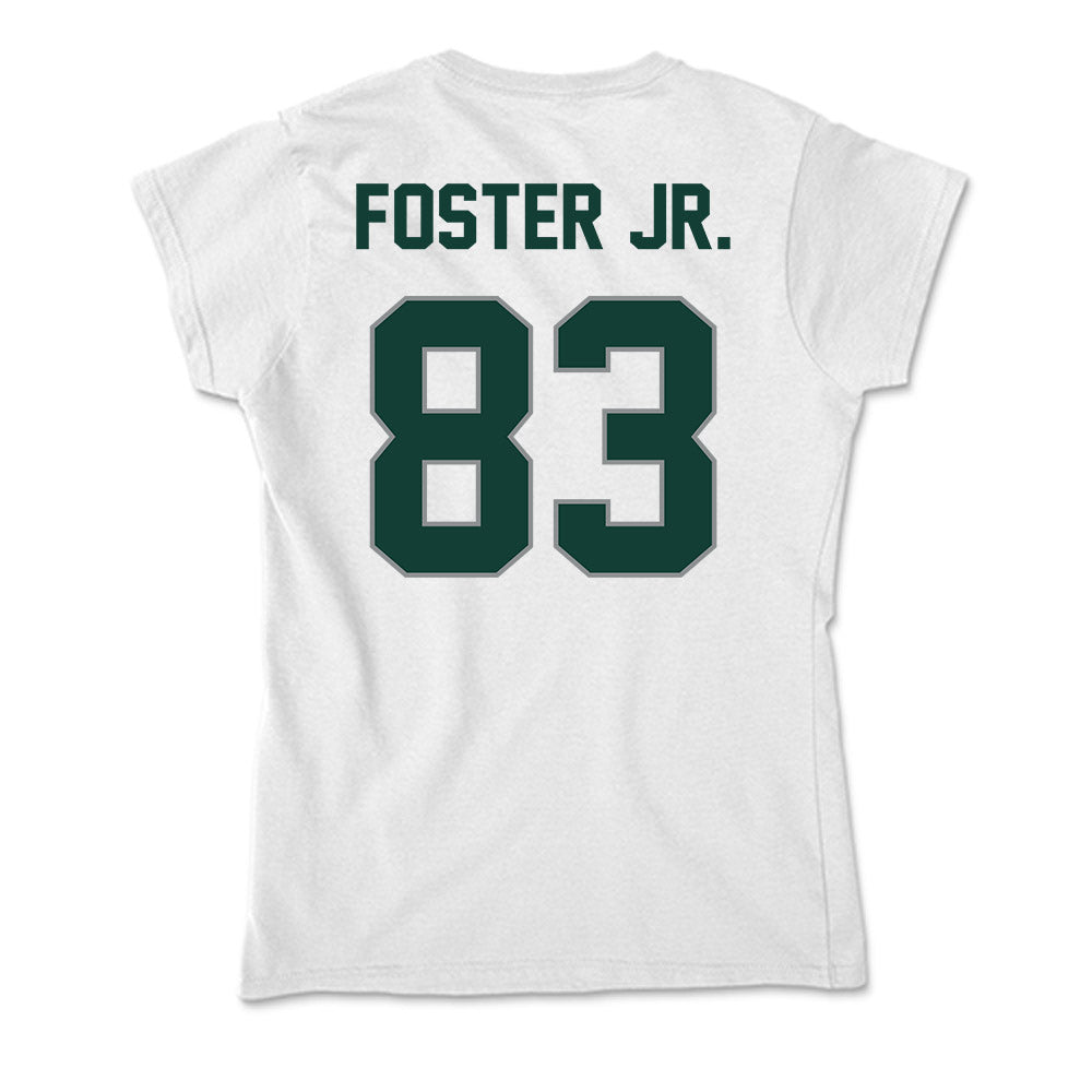 Michigan State - NCAA Football : Montorie Foster Jr. - Soft Style Women’s T-Shirt-1