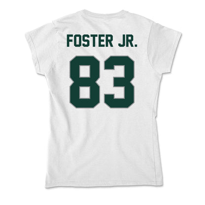 Michigan State - NCAA Football : Montorie Foster Jr. - Soft Style Women’s T-Shirt-1