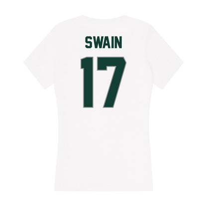 Michigan State - NCAA Women's Volleyball : Jayhlin Swain - Women's V-Neck T-Shirt-1