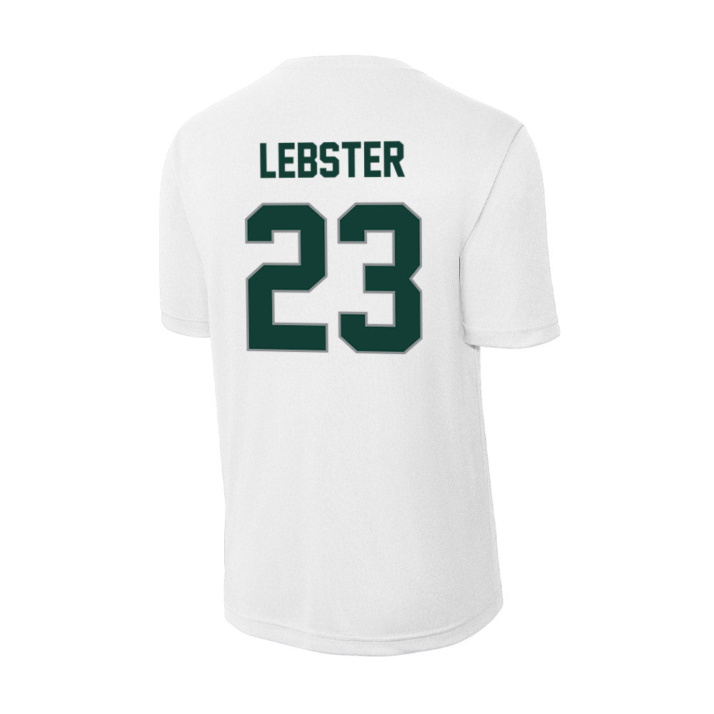 Michigan State - NCAA Men's Ice Hockey : Reed Lebster - Activewear T-Shirt-1