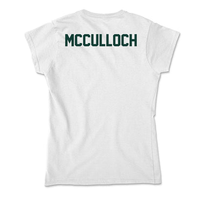 Michigan State - NCAA Men's Golf : Ashton McCulloch - Soft Style Women’s T-Shirt-1