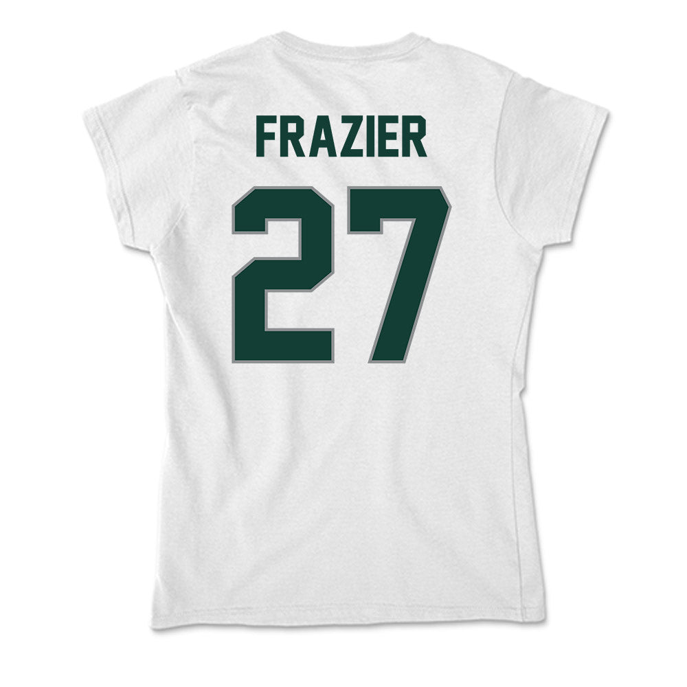 Michigan State - NCAA Football : Makhi Frazier - Soft Style Women’s T-Shirt-1