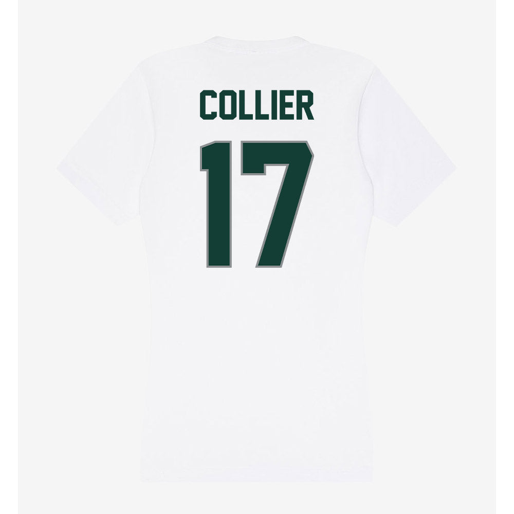Michigan State - NCAA Football : Braylon Collier - Women's V-Neck T-Shirt-1