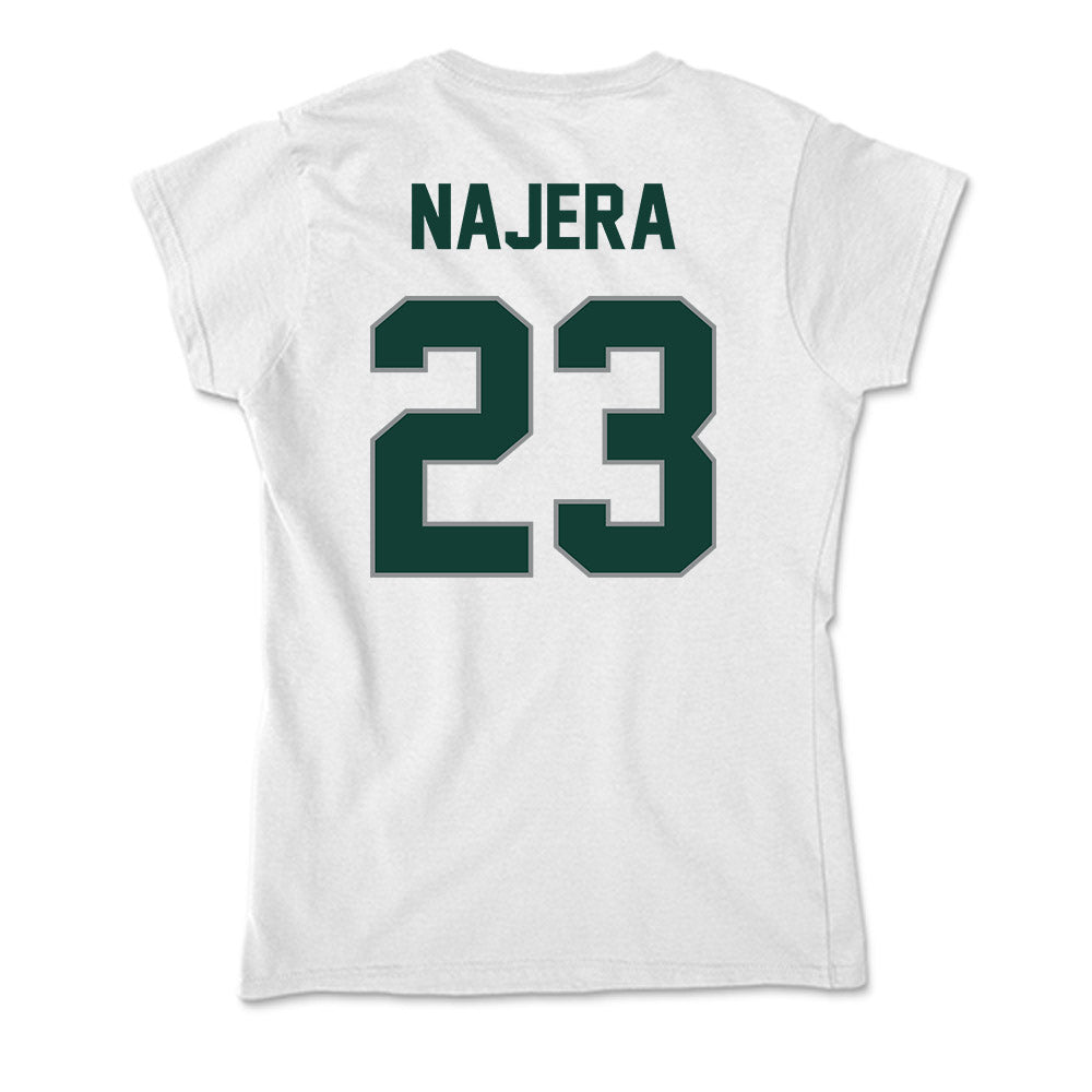 Michigan State - NCAA Women's Soccer : Bella Najera - Soft Style Women’s T-Shirt-1