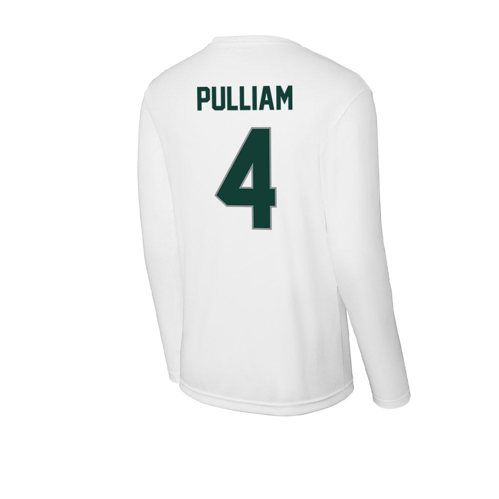 Michigan State - NCAA Football : Marcellius Pulliam - Activewear Long Sleeve T-Shirt-1