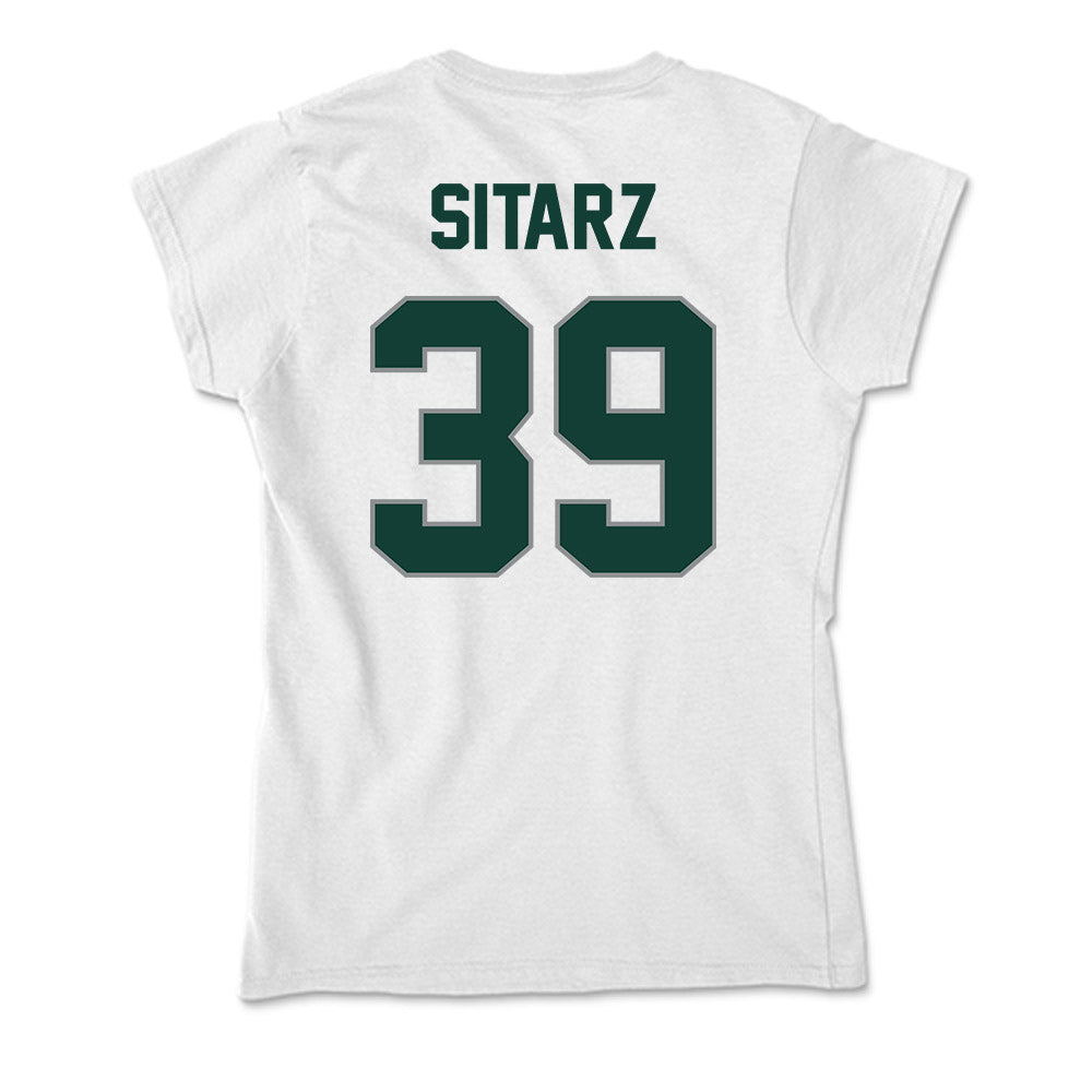 Michigan State - NCAA Baseball : Gavin Sitarz - Soft Style Women’s T-Shirt-1