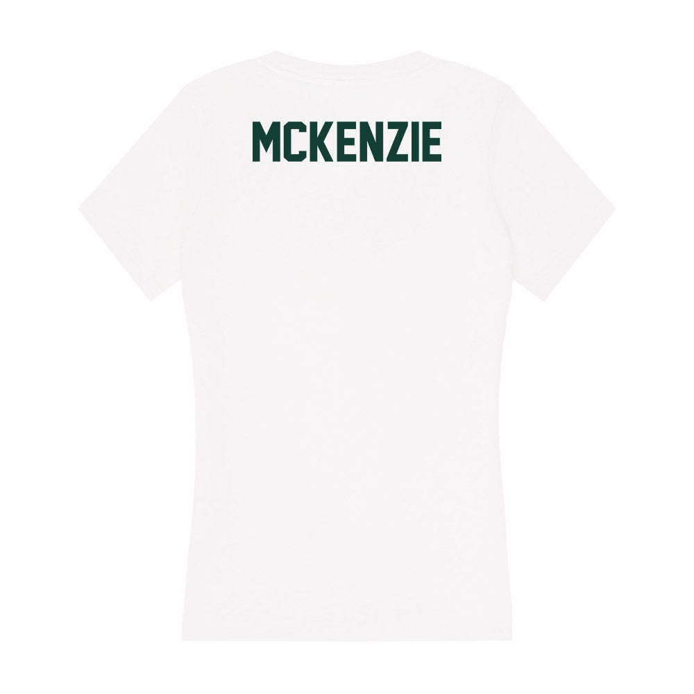 Michigan State - NCAA Women's Rowing : Ella McKenzie - Women's V-Neck T-Shirt-1