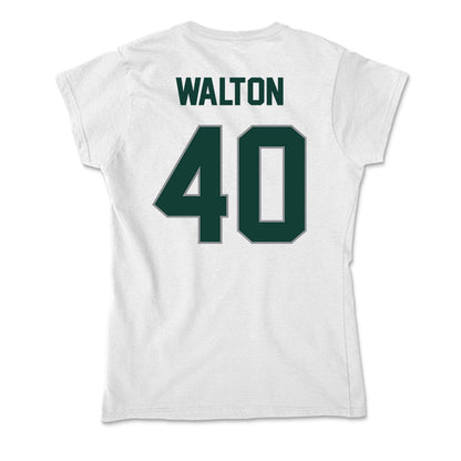 Michigan State - NCAA Men's Basketball : Brennan Walton - Soft Style Women’s T-Shirt-1