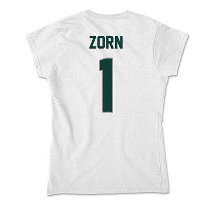 Michigan State - NCAA Women's Soccer : Kennedy Zorn - Soft Style Women’s T-Shirt-1