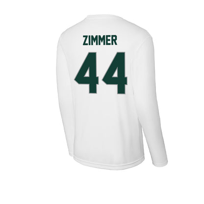 Michigan State - NCAA Baseball : Ryan Zimmer - Activewear Long Sleeve T-Shirt-1