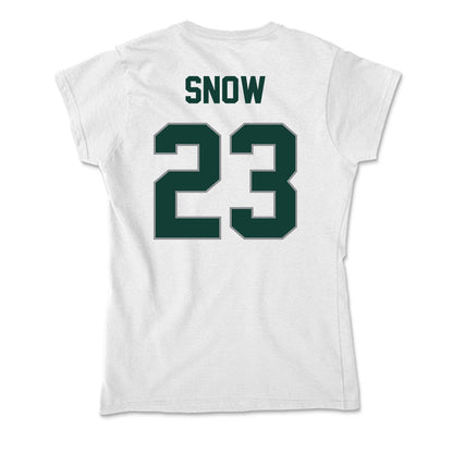 Michigan State - NCAA Football : Darius Snow - Soft Style Women’s T-Shirt-1