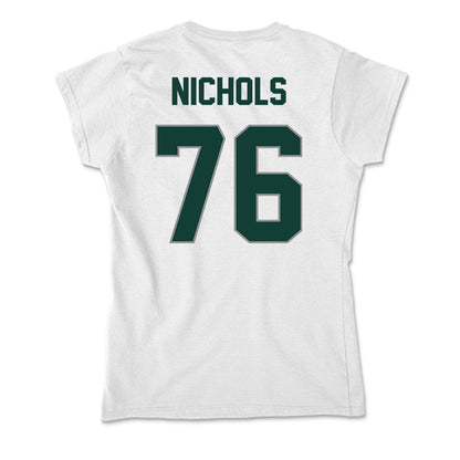 Michigan State - NCAA Football : Drew Nichols - Soft Style Women’s T-Shirt-1