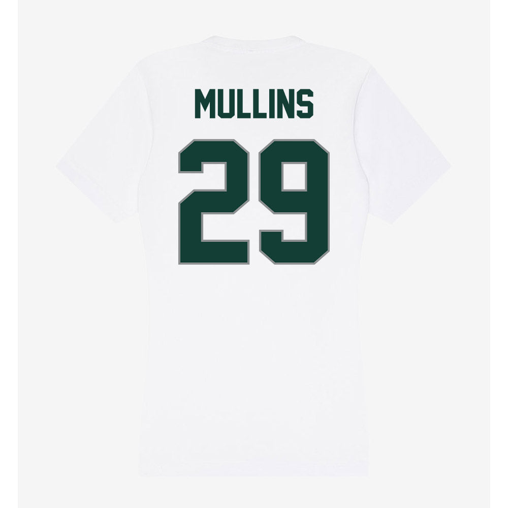 Michigan State - NCAA Football : George Mullins - Women's V-Neck T-Shirt-1