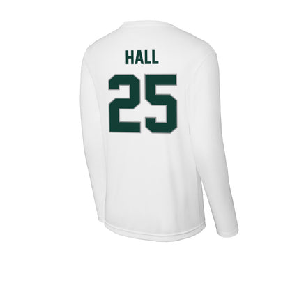 Michigan State - NCAA Men's Basketball : Malik Hall - Activewear Long Sleeve T-Shirt