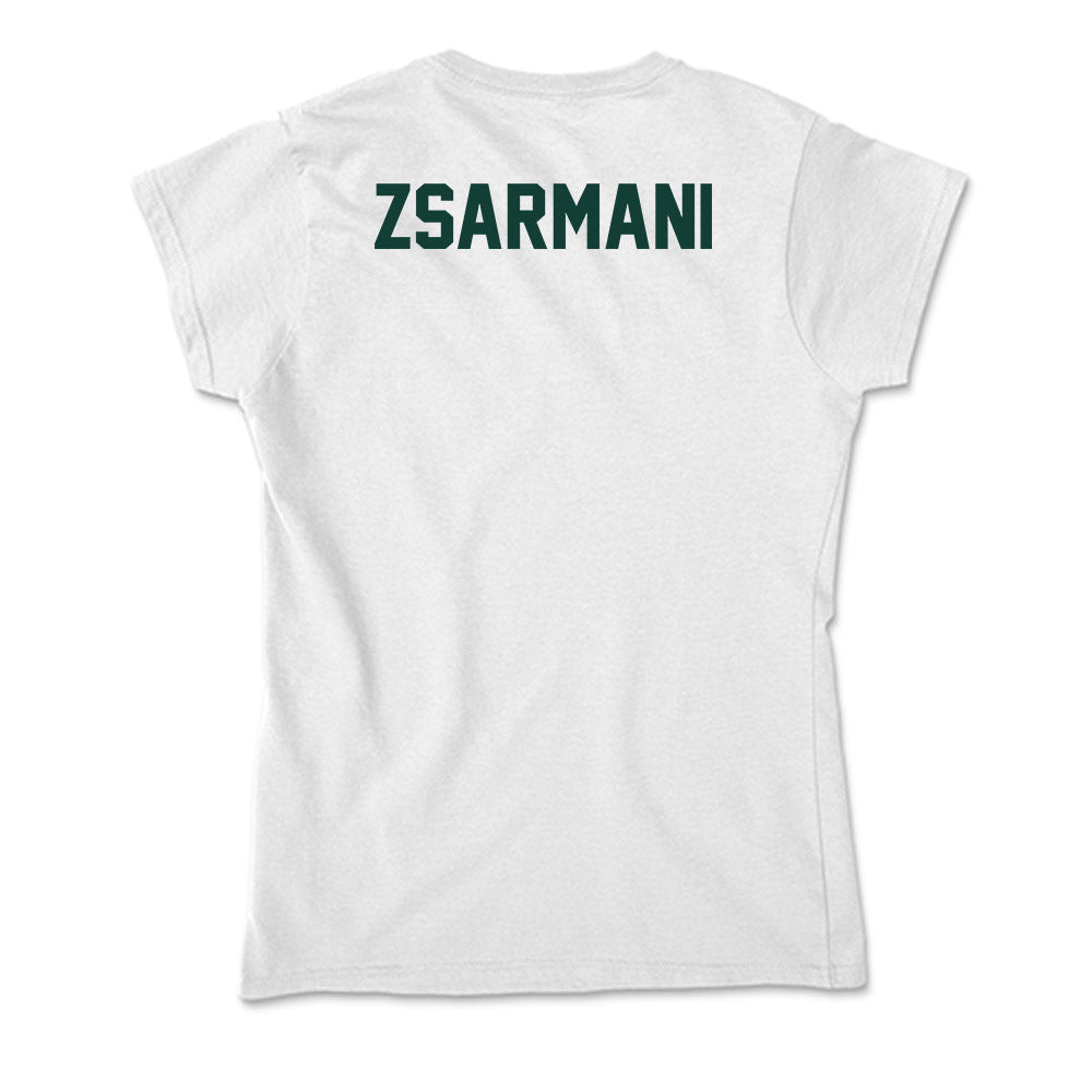 Michigan State - NCAA Women's Gymnastics : Olivia Zsarmani - Soft Style Women’s T-Shirt-1