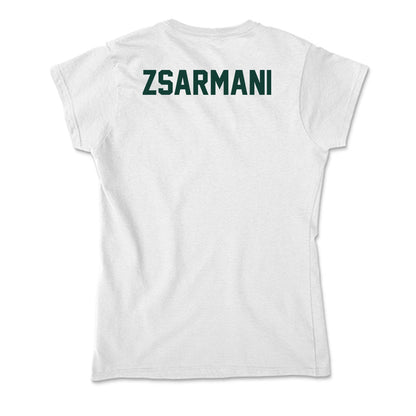 Michigan State - NCAA Women's Gymnastics : Olivia Zsarmani - Soft Style Women’s T-Shirt-1