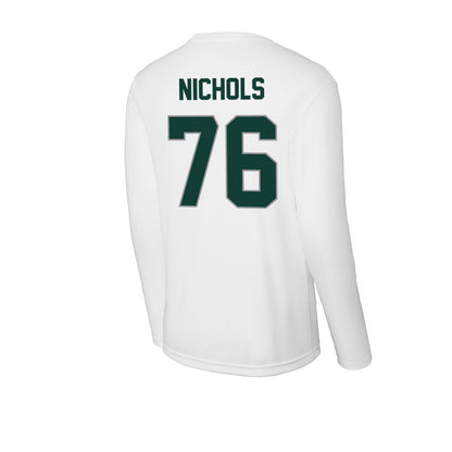 Michigan State - NCAA Football : Drew Nichols - Activewear Long Sleeve T-Shirt-1