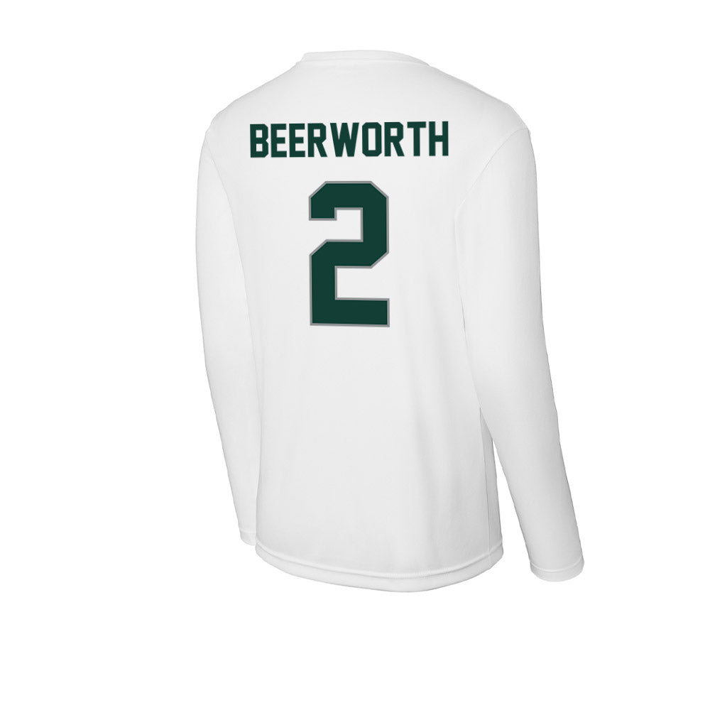 Michigan State - NCAA Women's Soccer : Sofia Beerworth - Activewear Long Sleeve T-Shirt-1