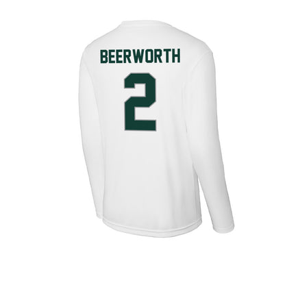 Michigan State - NCAA Women's Soccer : Sofia Beerworth - Activewear Long Sleeve T-Shirt-1