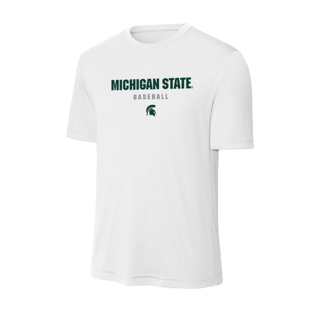 Michigan State - NCAA Baseball : Joshua Klug - Activewear T-Shirt-0