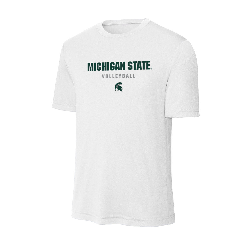 Michigan State - NCAA Women's Volleyball : Madi Andrews - Activewear T-Shirt-0