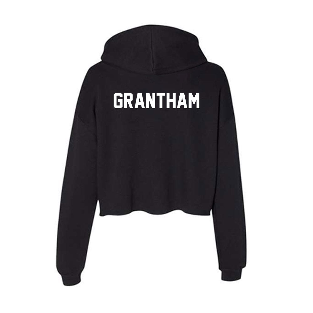 Rutgers - NCAA Women's Track & Field : Azariah Grantham - Women's Crop Fleece Hoodie-1