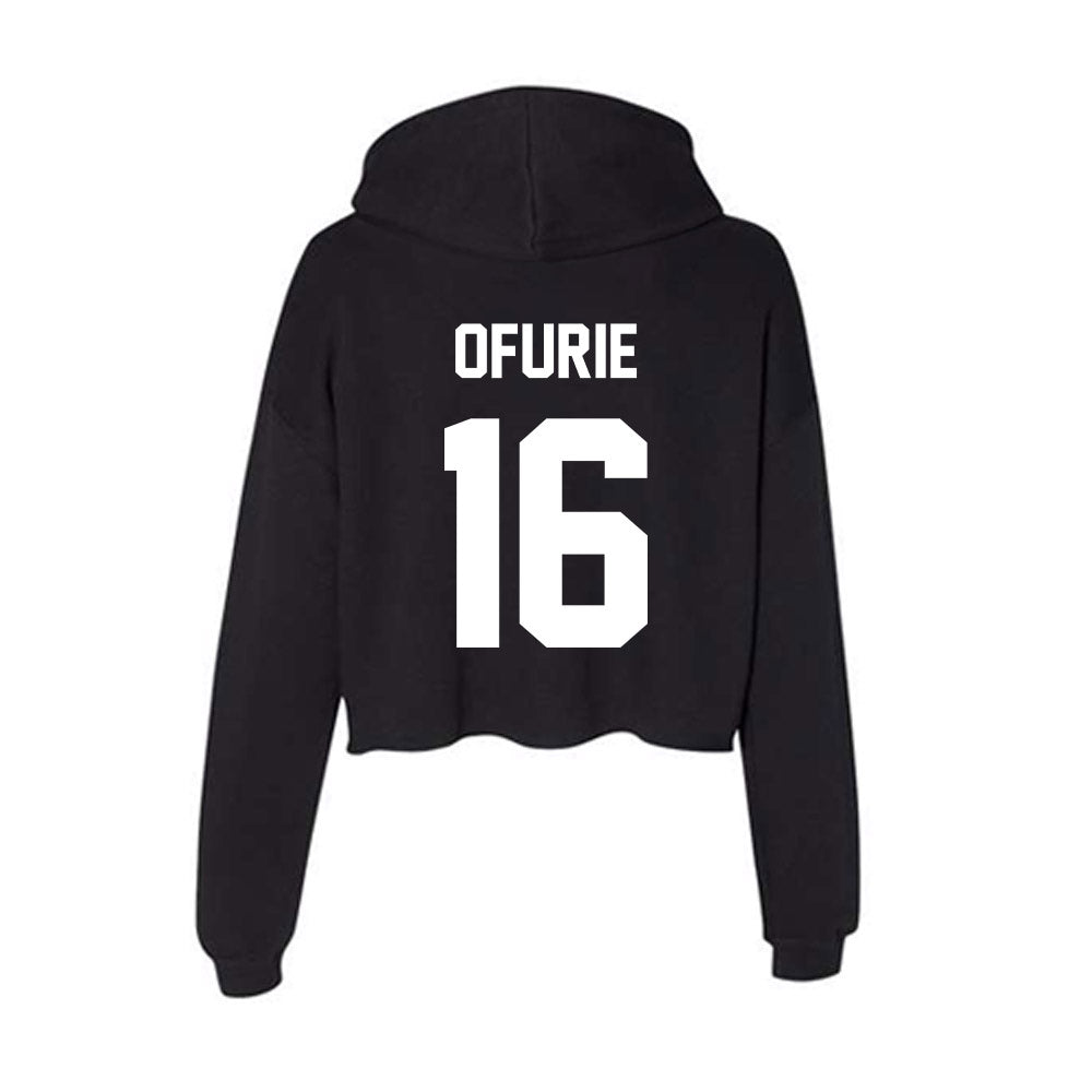 Rutgers - NCAA Football : Jesse Ofurie - Women's Crop Fleece Hoodie-1