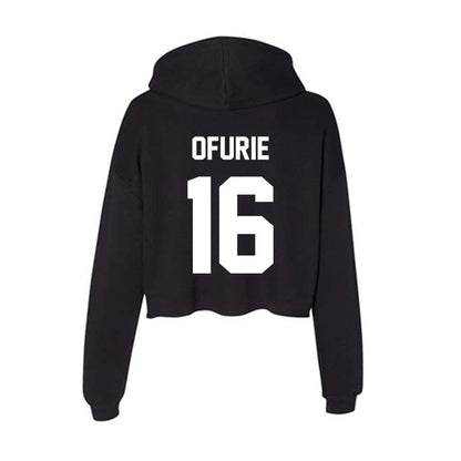 Rutgers - NCAA Football : Jesse Ofurie - Women's Crop Fleece Hoodie-1