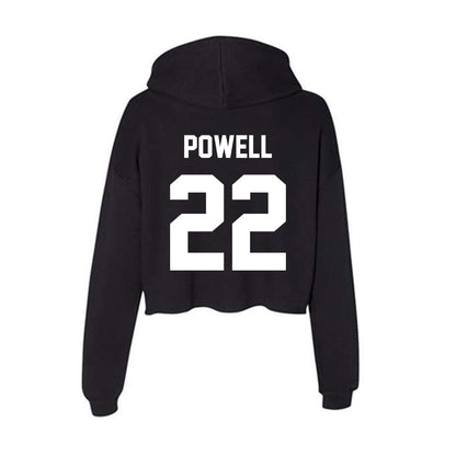 Rutgers - NCAA Football : Tyreem Powell - Women's Crop Fleece Hoodie-1