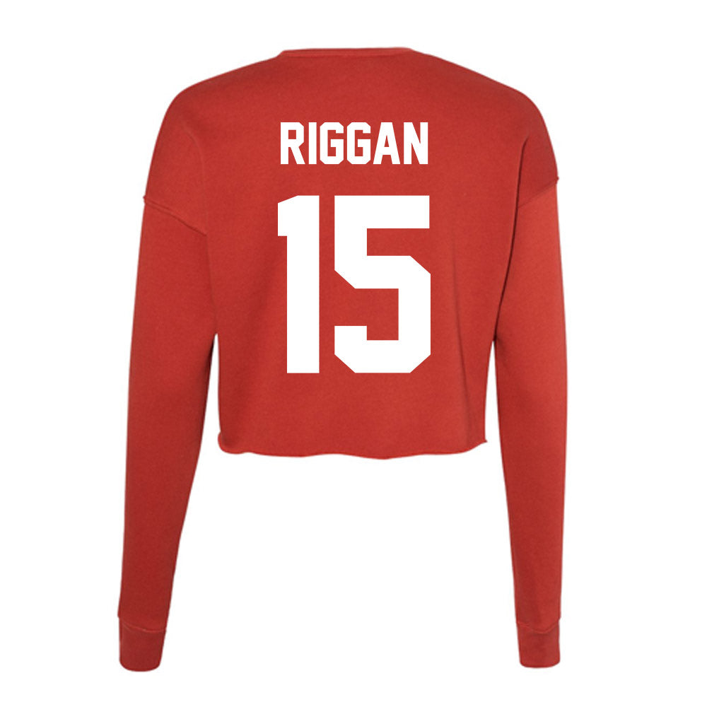 Rutgers - NCAA Softball : Kelsie Riggan - Women's Cropped Crew Fleece-1