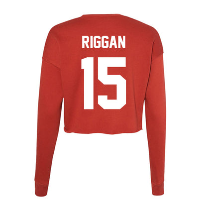 Rutgers - NCAA Softball : Kelsie Riggan - Women's Cropped Crew Fleece-1