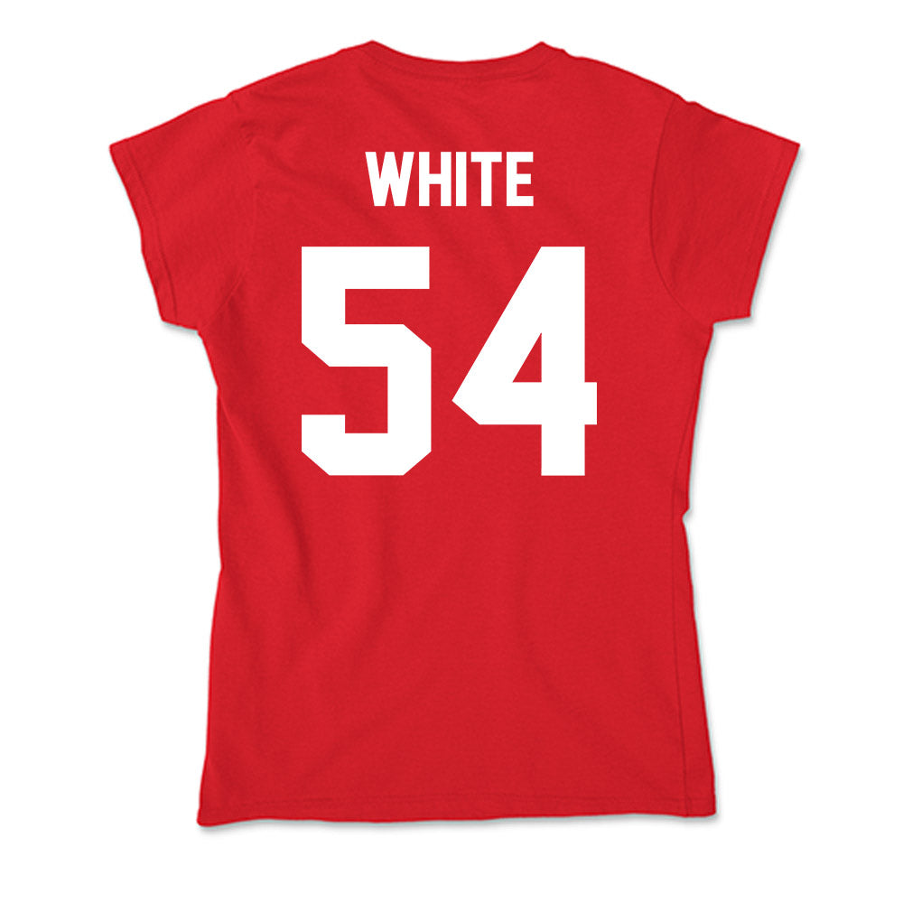 Rutgers - NCAA Football : Taj White - Soft Style Women’s T-Shirt-1