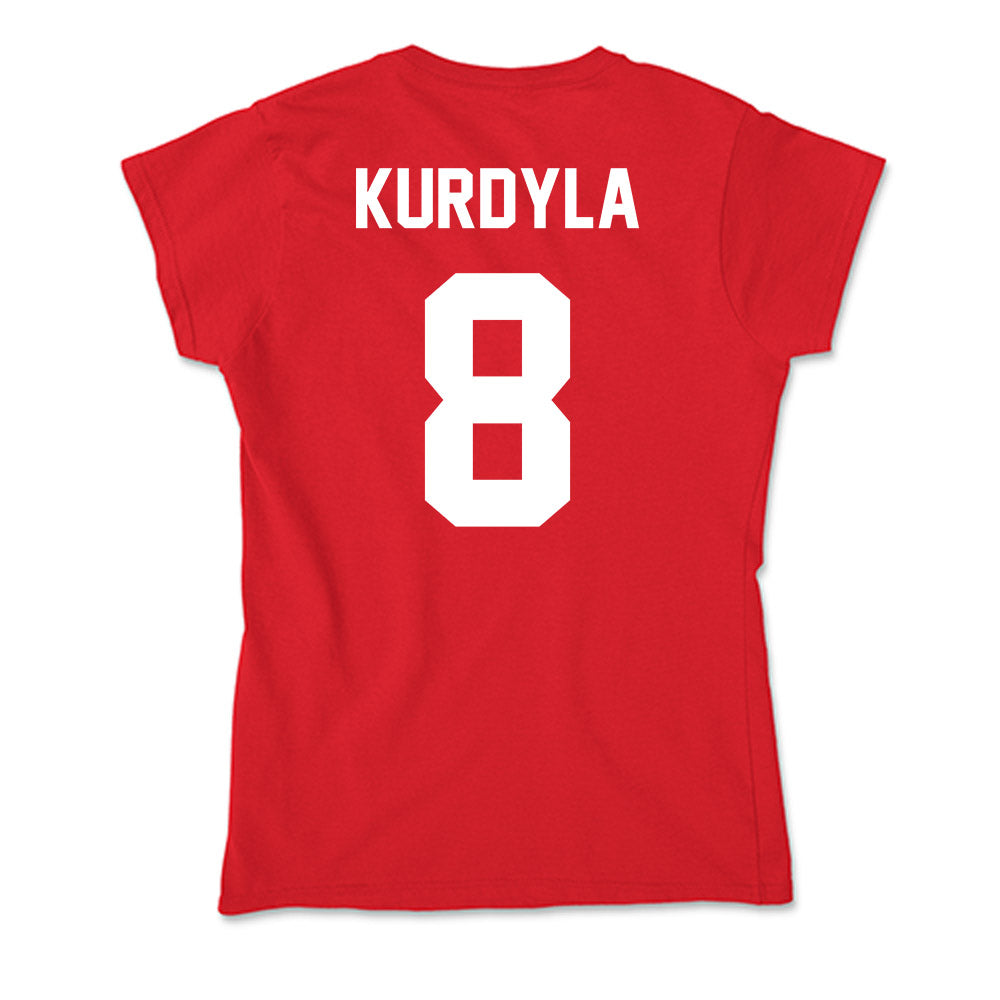 Rutgers - NCAA Men's Lacrosse : Brady Kurdyla - Soft Style Women’s T-Shirt-1