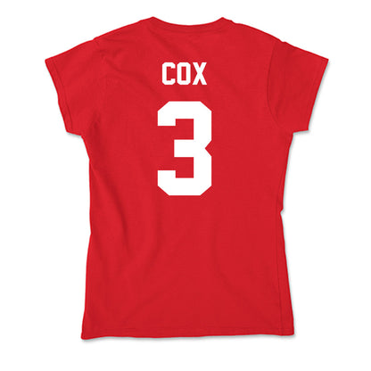 Rutgers - NCAA Women's Soccer : Abigail Cox - Soft Style Women’s T-Shirt-1