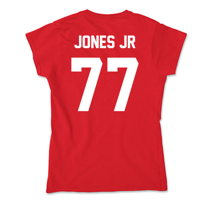 Rutgers - NCAA Football : Kenny Jones Jr - Soft Style Women’s T-Shirt-1