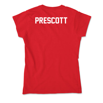 Rutgers - NCAA Women's Track & Field : Olivia Prescott - Soft Style Women’s T-Shirt-1