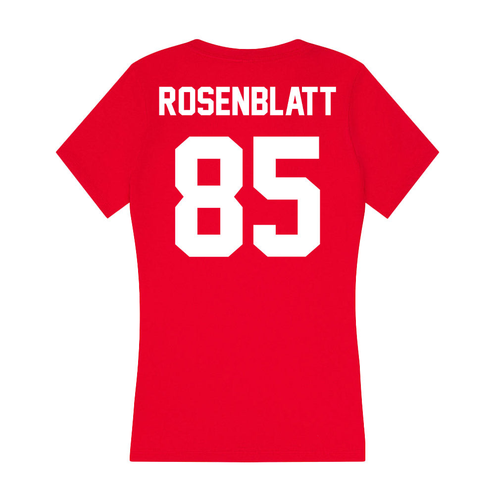 Rutgers - NCAA Football : Ben Rosenblatt - Women's V-Neck T-Shirt-1