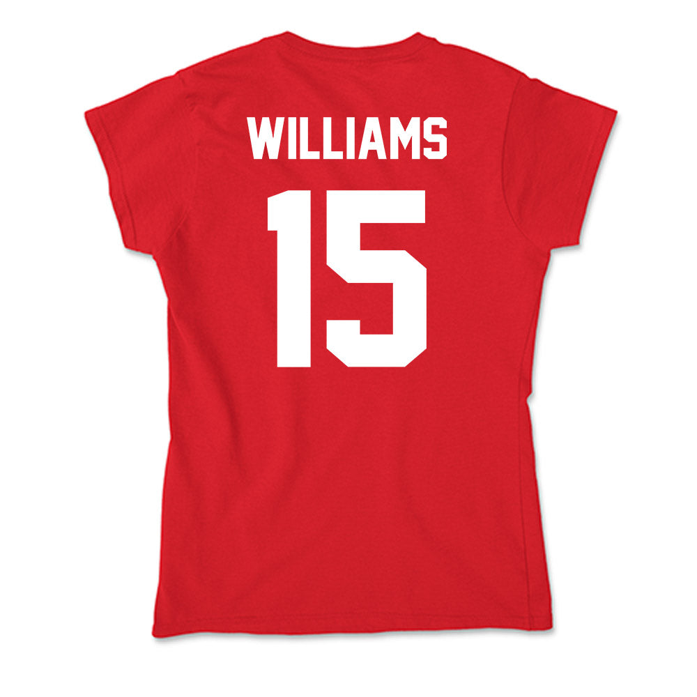 Rutgers - NCAA Football : Zilan Williams - Soft Style Women’s T-Shirt-1